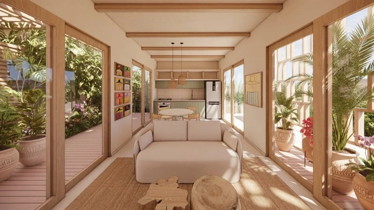 Casa Ar - Sala e Cozinha