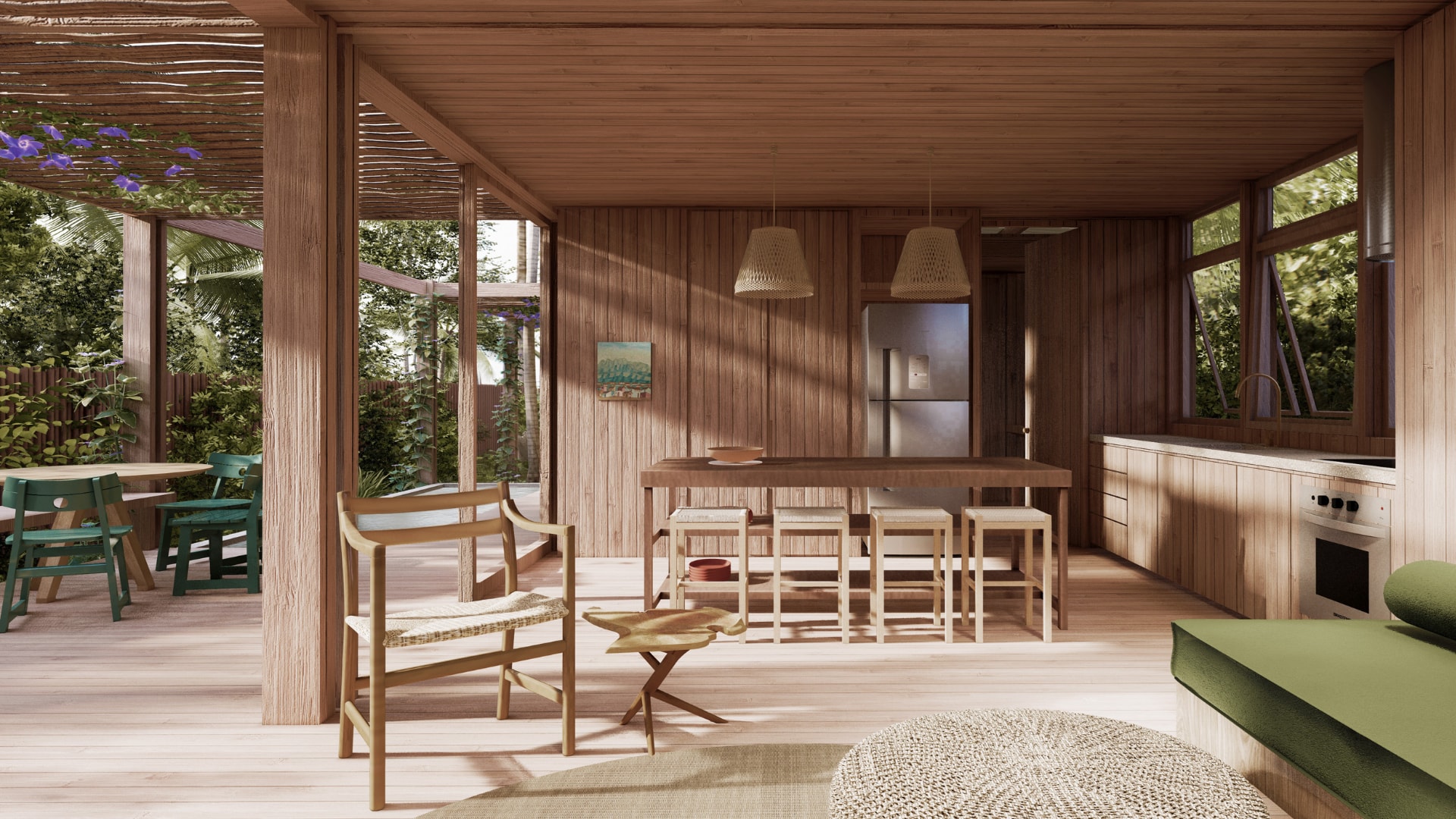 Casa Serena - Sala e Cozinha