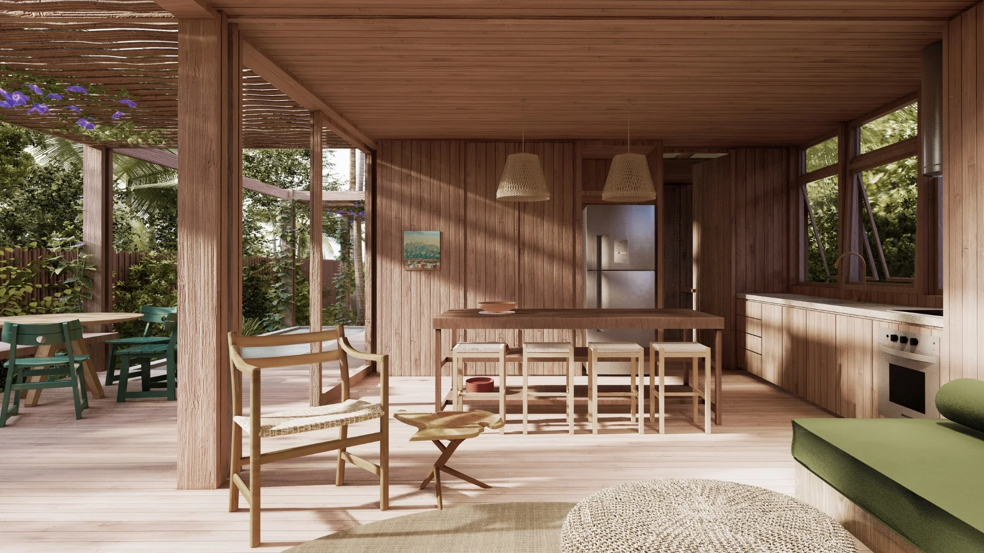 Casa Serena - Sala e Cozinha